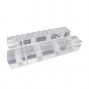 Custom Plastic transparent Acrylic CNC Machining Parts